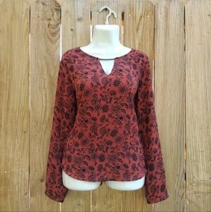 Forever 21 - Floral Long Sleeve Blouse